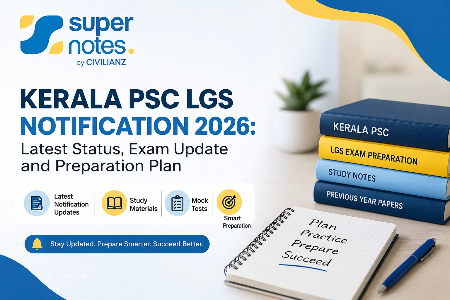 Kerala PSC LGS notification 2026 exam status and preparation guide