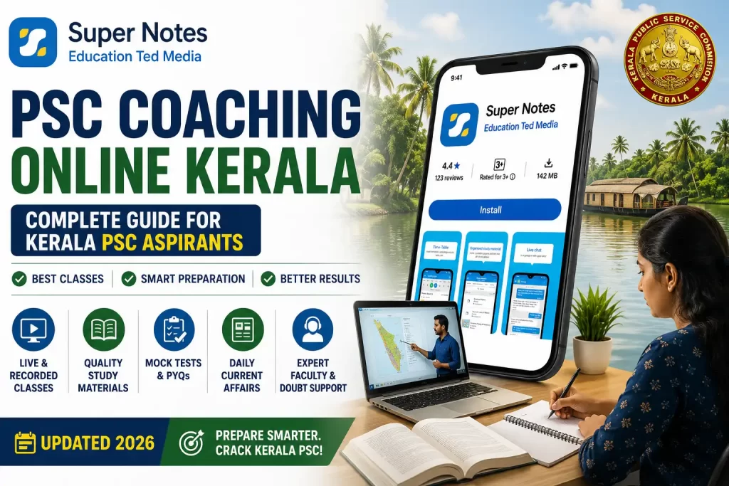 Looking for the best PSC coaching online Kerala