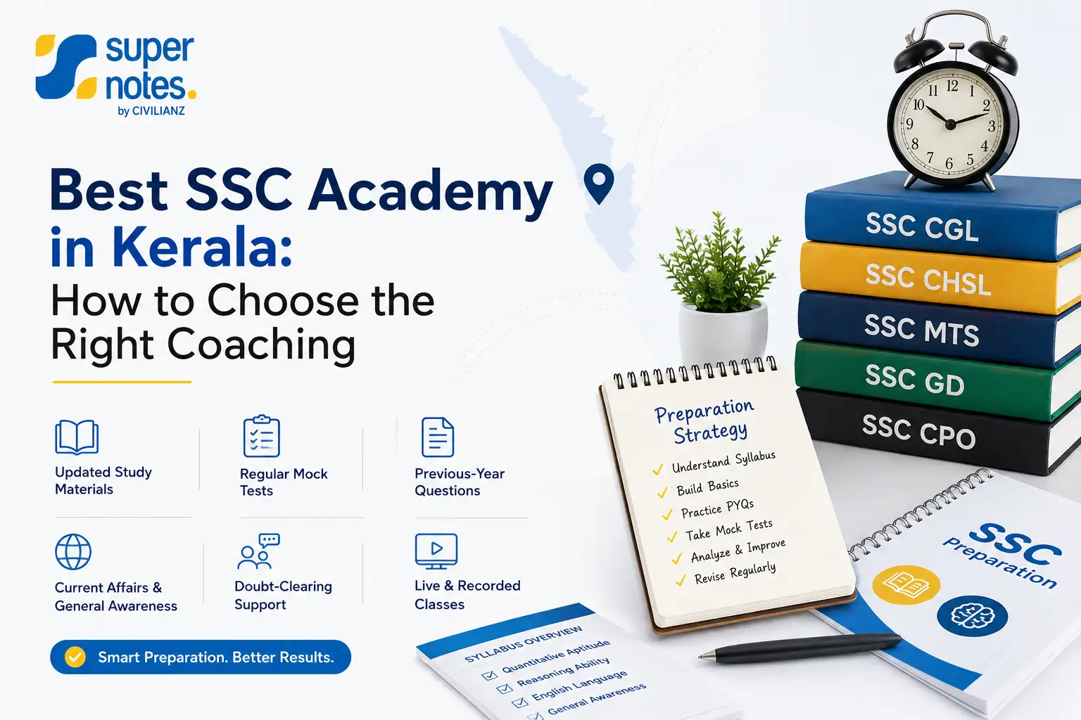 Best SSC Academy in Kerala with SSC CGL, CHSL, MTS, GD and CPO preparation guidance.