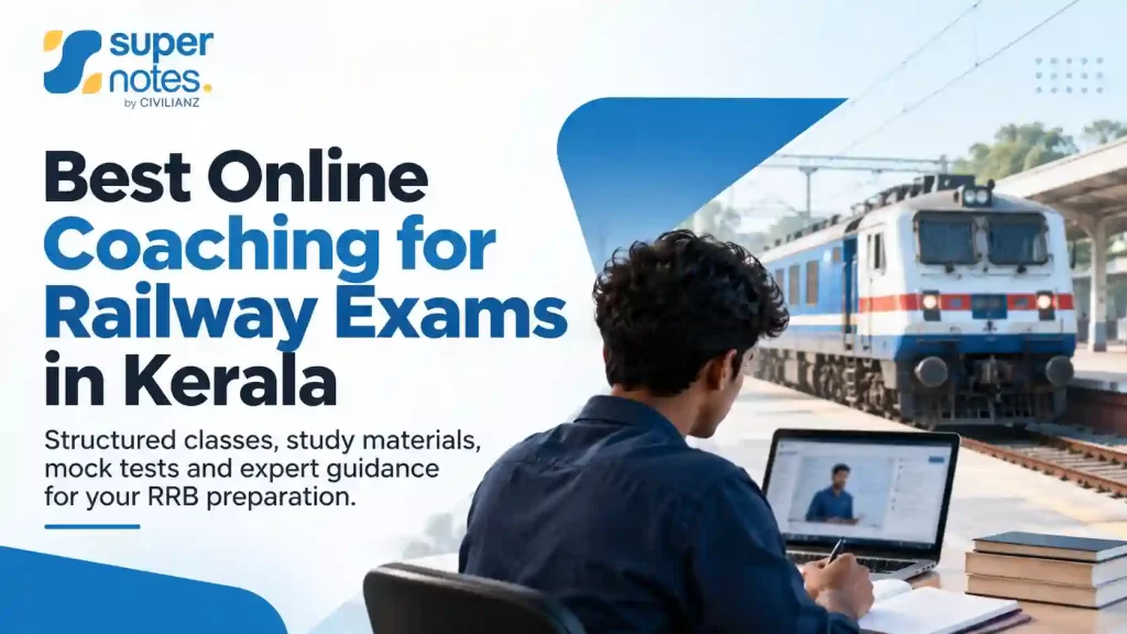 Online Railway exams coaching in Kerala with RRB online classes and exam preparation
